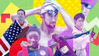 Top 20 Olympic Athletes Of All Time [upl. by Namien]