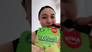 Taste Test Amos Peelerz Mango philippines gummycandy filipinosnacks peelerz [upl. by Pulchi376]