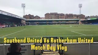 Southend United 20 Rotherham United Vlog  201718 [upl. by Digdirb383]