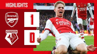 HIGHLIGHTS  Arsenal vs Watford 10  Premier League  Smith Rowe does it again [upl. by Adnol346]