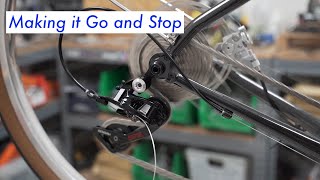 Making It Go and Stop  Lets Build a Rando Bike  Part 4 [upl. by Oruasi]