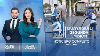 Noticiero de Guayaquil Segunda Emisión 06112024 [upl. by Rola]