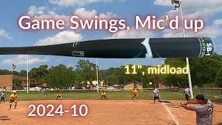 GAME SWINGS MIC’D UP 2024 10 [upl. by Norrie927]