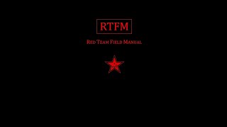 Rtfm Red Team Field Manual Overview [upl. by Dnalkrik]