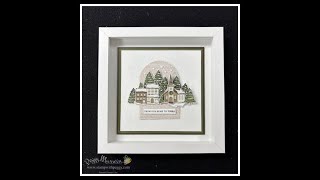 FB Live  Nov 11 Yuletide Village Framed Art [upl. by Leavelle865]