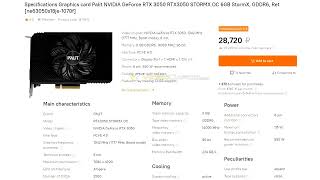 Palit Readies Fanless KalmX GeForce RTX 3050 6GB [upl. by Thais207]