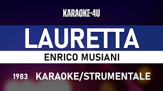 Lauretta Lauretta mia  Enrico Musiani  Canti popolari karaokestrumentaletestolyrics [upl. by Adnerad]