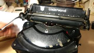 UNDERWOOD NOISELESS Typewriter [upl. by Merrell759]