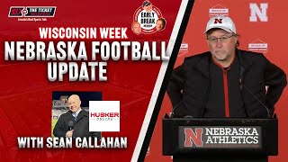 INTERVIEW Sean CallahanHuskerOnline Chats Huskers football ahead of Wisconsin Week w Early Break [upl. by Nwahshar]