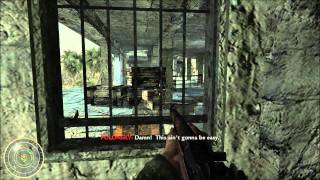 Call of Duty World at War Mission 3 Hard Landing quotVeteran Modequot [upl. by Ridley72]