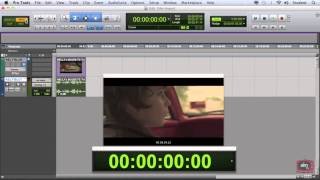 Pro Tools 10 Tutorial  Working with FilmVideo Pt2  Timecode [upl. by Ayiram]