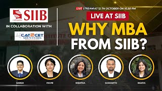 Life in SIIB  Why MBA from SIIB is a better Choice for MBA Students Placements Cut off [upl. by Nnylyrehc]