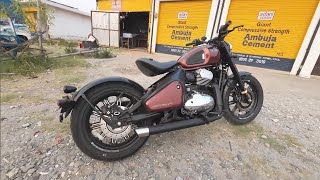 Better than Royal Enfield  Jawa Bobber 42  Walk around amp Test Ride [upl. by Cathyleen]