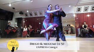 Diego amp Megumi EXPRESS Chiqué  45  Patético tango アルゼンチンタンゴ [upl. by Oicnoel]