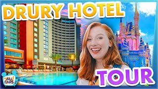 The NEWEST Hotel In Disney World  Drury Hotel Tour [upl. by Eelnyl]