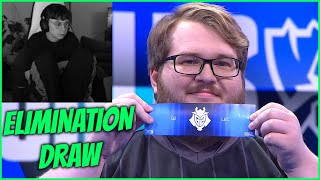 WORST DRAW EVER  CAEDREL REACTS TO SWISS STAGE ELIMINATION DRAW [upl. by Siahc]