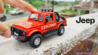 Unboxing 4x4 JEEP   BY NST  trending automobile centytoys diecast jeep toys toycar [upl. by Belldame]