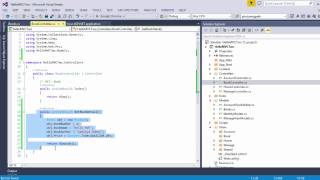 ASPNET MVC Tutorial 2  Creating and Using Model Class [upl. by Annoid]