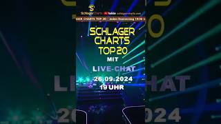 NEUE NUMMER 1 😮3 NEUEINSTEIGER😍SEI DABEI🙋‍♂️ schlager charts top20 popschlager musik [upl. by Trever]