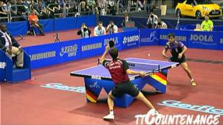 World Cup Wang HaoTimo Boll [upl. by Leynwad]