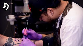 Getting an Arozzi Tattoo  at Redtail Tattoo [upl. by Ymassej829]