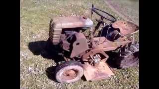 BARN FIND 1958 Bolens Deluxe Ride A Matic Garden Tractor update [upl. by Cristoforo]