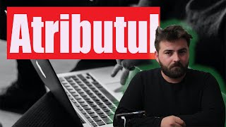 Atributul  propoziția atributivă lecție video pentru EN [upl. by Raskin]