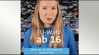 Die nächste Europawahl soll im Frühjahr 2024 stattfinden tagesschau euparlament europa [upl. by Shelagh394]