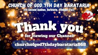 Church of God 7th Day Barataria 10th August 2024  Morning Session [upl. by Dominik]