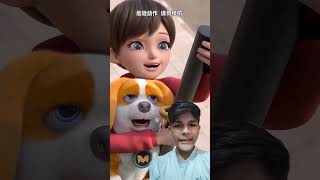 Moco dog cartoon 🤣 dog viralshorts viralcartoon shorts greenscreen video trending cartoon [upl. by Riba952]