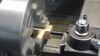 Lathe cross feed nut and screw [upl. by Dahcir]