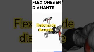 Flexiones de diamante 🏋️💪 [upl. by Mitchael415]