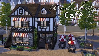 Windenburg Café ☕️  The Sims 4 Speed Build [upl. by Orabelle]