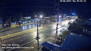 Khao Lak Webcam  Live Stream from Khao Lak Center Phang Nga Thailand [upl. by Goldshell]