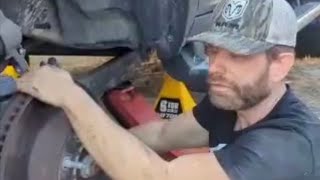 4th Gen Ram 25003500 Stuck Rotor Easy Fix [upl. by Gurias336]