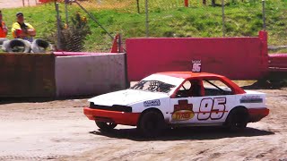 Standard Saloons  Daylesford Speedway 20th Oct 2024 Dirt Track Speedway [upl. by Lovash]