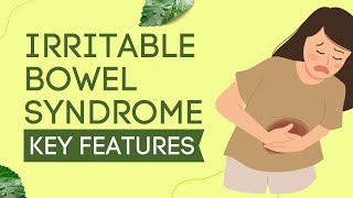 IBS  KEY FEATURES OF THE DISEASE  IRRITABLE BOWEL SYNDROME [upl. by Asilam]