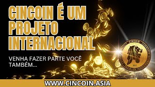 CINCOIN É UM PROJETO INTERNACIONAL  CRIPTO COMMUNITY  THE NEW BIT [upl. by Alekat429]