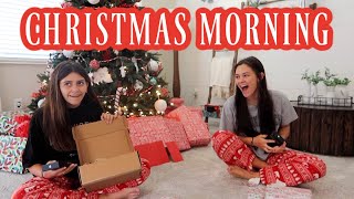 CHRISTMAS MORNING 2021 WHAT I GOT FROM SANTA EMMA AND ELLIE [upl. by Ydnamron40]