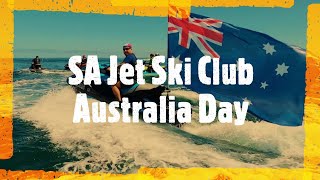 SA Jet Ski Club Australia Day Ride From Normanville To Cape Jervis [upl. by Tenneb]