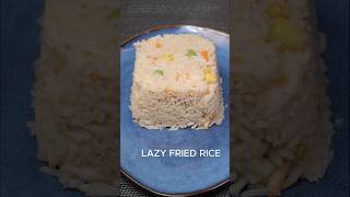 Lazy fried rice cooking shorts [upl. by Aip]