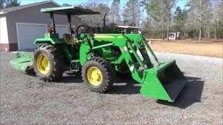 how to operate a John Deere tractor Part 1 controls [upl. by Wicks96]