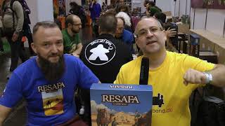 Resafa Delicious Games  Essen 2024 [upl. by Leafar]