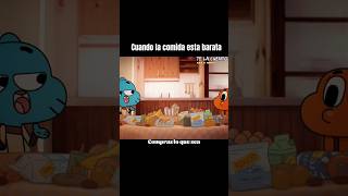 Y todo eso por 1 dólar 😂  humor gumball shorts comedia [upl. by Nivlem]