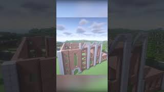 Building a Factory in minecraft gaming tiktok minecraftbuilding [upl. by Eddi]