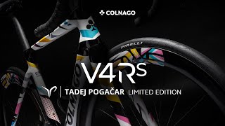 Colnago V4Rs Tadej  the special V4Rs made for Tadej Pogacar to race the World Championships 2024 [upl. by Sissy]