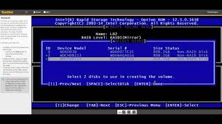 623  Prepare Disks for Install SETTING UP RAID ARRAYS [upl. by Sessilu]