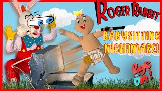 Roger Rabbit in real life babysitting nightmare funny skit [upl. by Teague723]