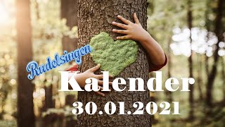 Der Mitsing  Kalender am 30012021  Tag 30 [upl. by Nattie]