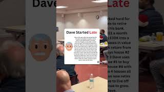 Be like Dave  Real Estate Investing for beginners shorts [upl. by Alleb]